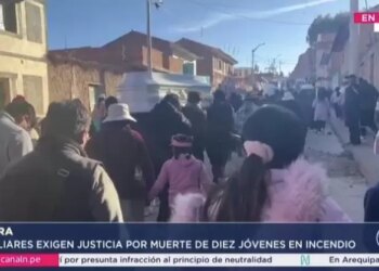 Puno: Familias exigen justicia por 10 muertos tras incendio